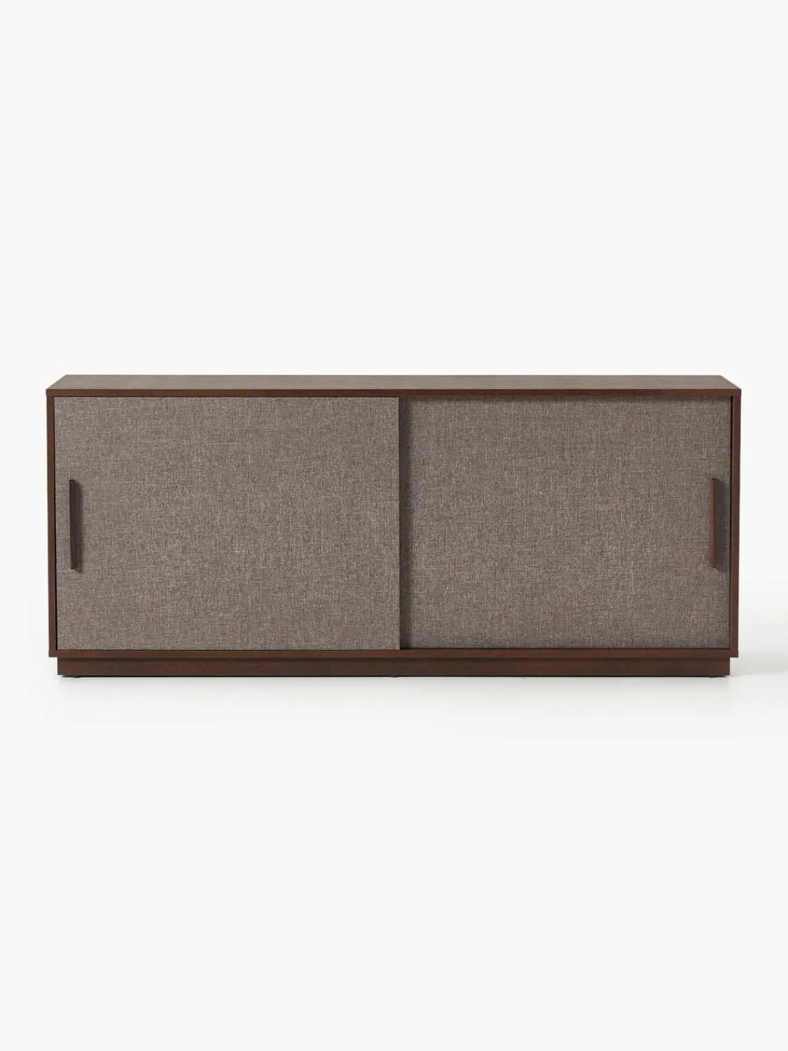 Westwing Collection Aparador de madera con frente tapizado Wisp