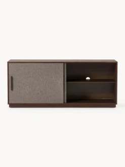 Westwing Collection Aparador de madera con frente tapizado Wisp