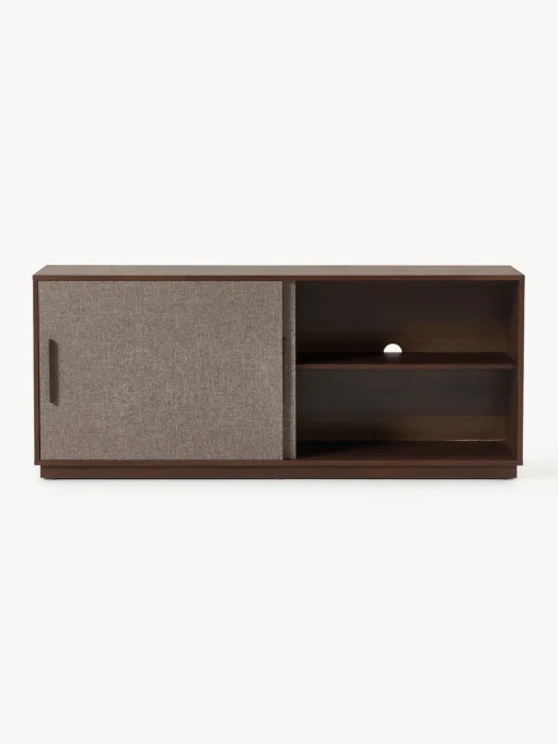 Westwing Collection Aparador de madera con frente tapizado Wisp