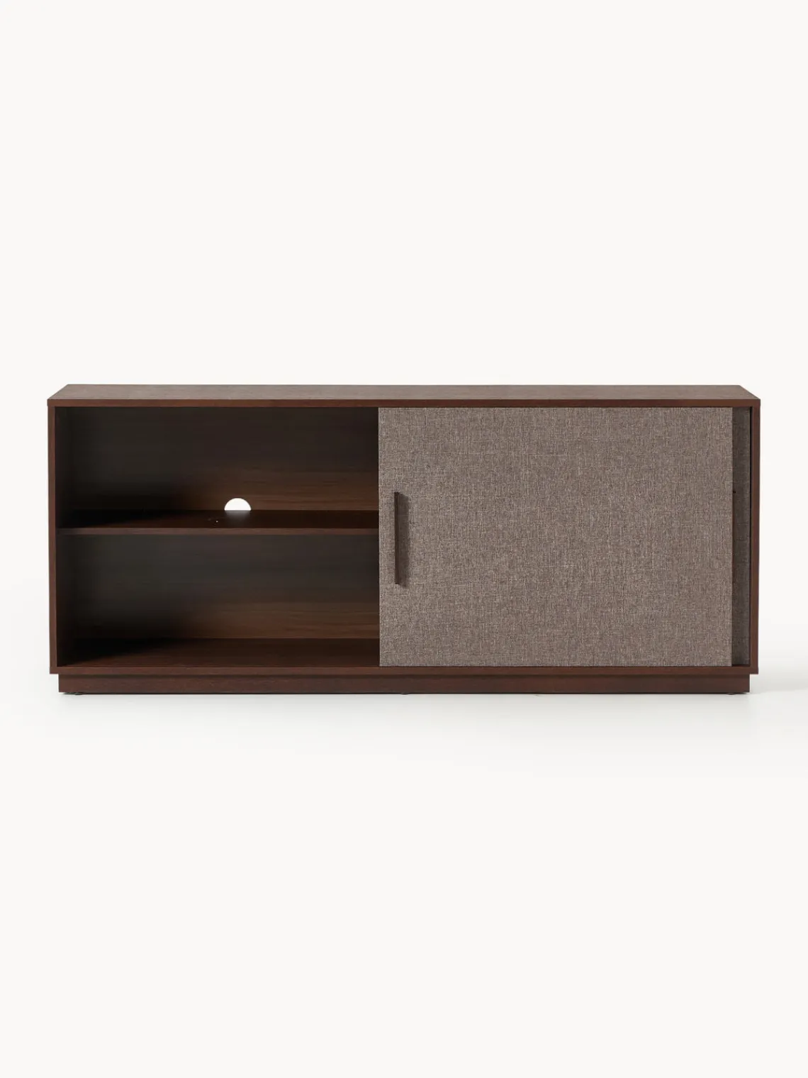 Westwing Collection Aparador de madera con frente tapizado Wisp