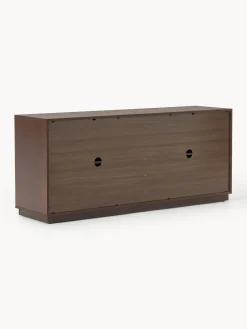 Westwing Collection Aparador de madera con frente tapizado Wisp