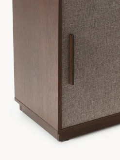 Westwing Collection Aparador de madera con frente tapizado Wisp