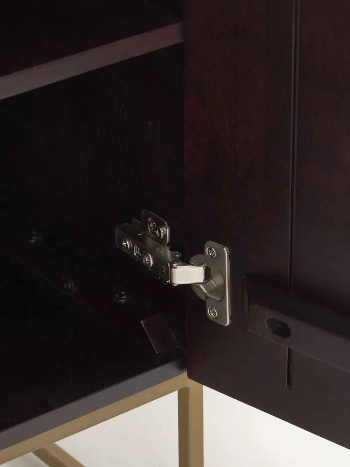 Westwing Collection Aparador de madera de mango Lyle