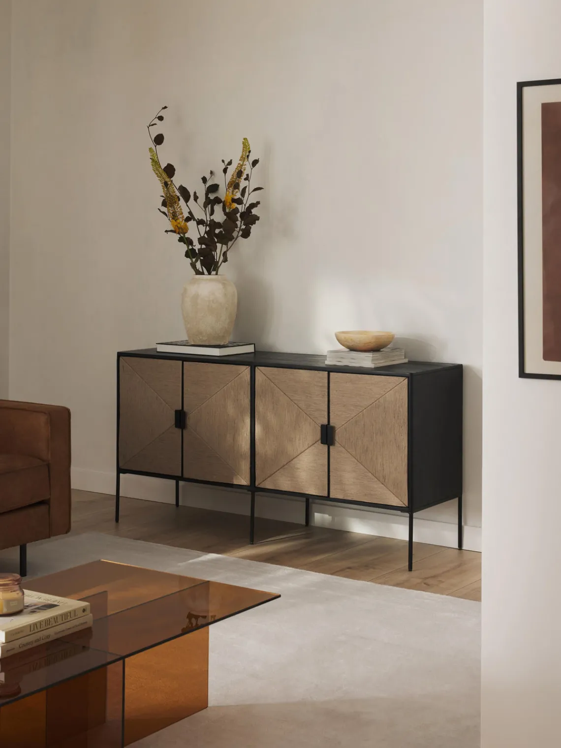 Westwing Collection Aparador de madera de mango June