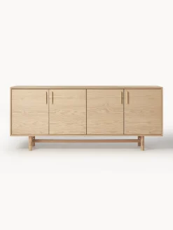 Westwing Collection Aparador de madera de roble Diana