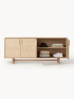 Westwing Collection Aparador de madera de roble Diana