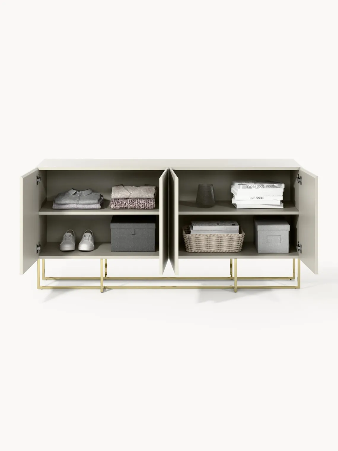 Westwing Collection Aparador de madera Joe