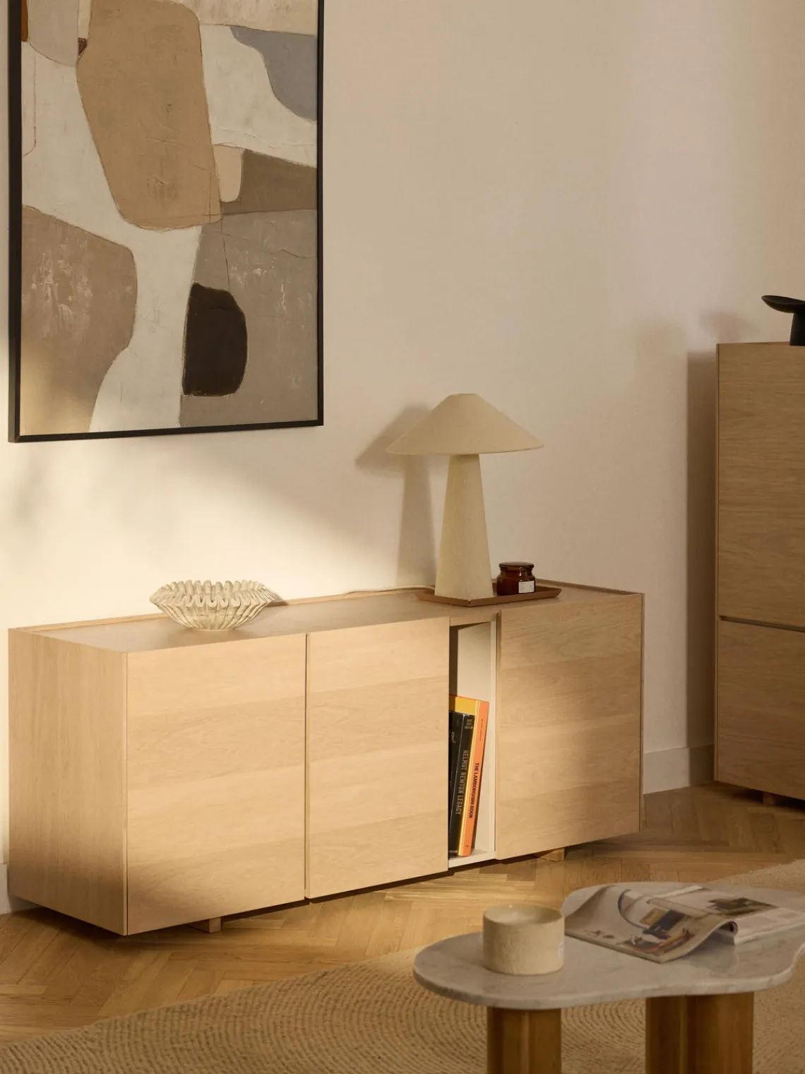 Westwing Collection Aparador de madera Larsen
