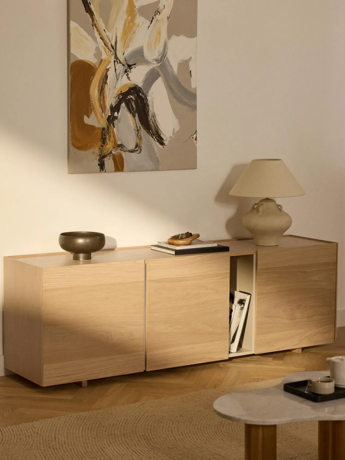 Westwing Collection Aparador de madera Larsen^ Aparadores