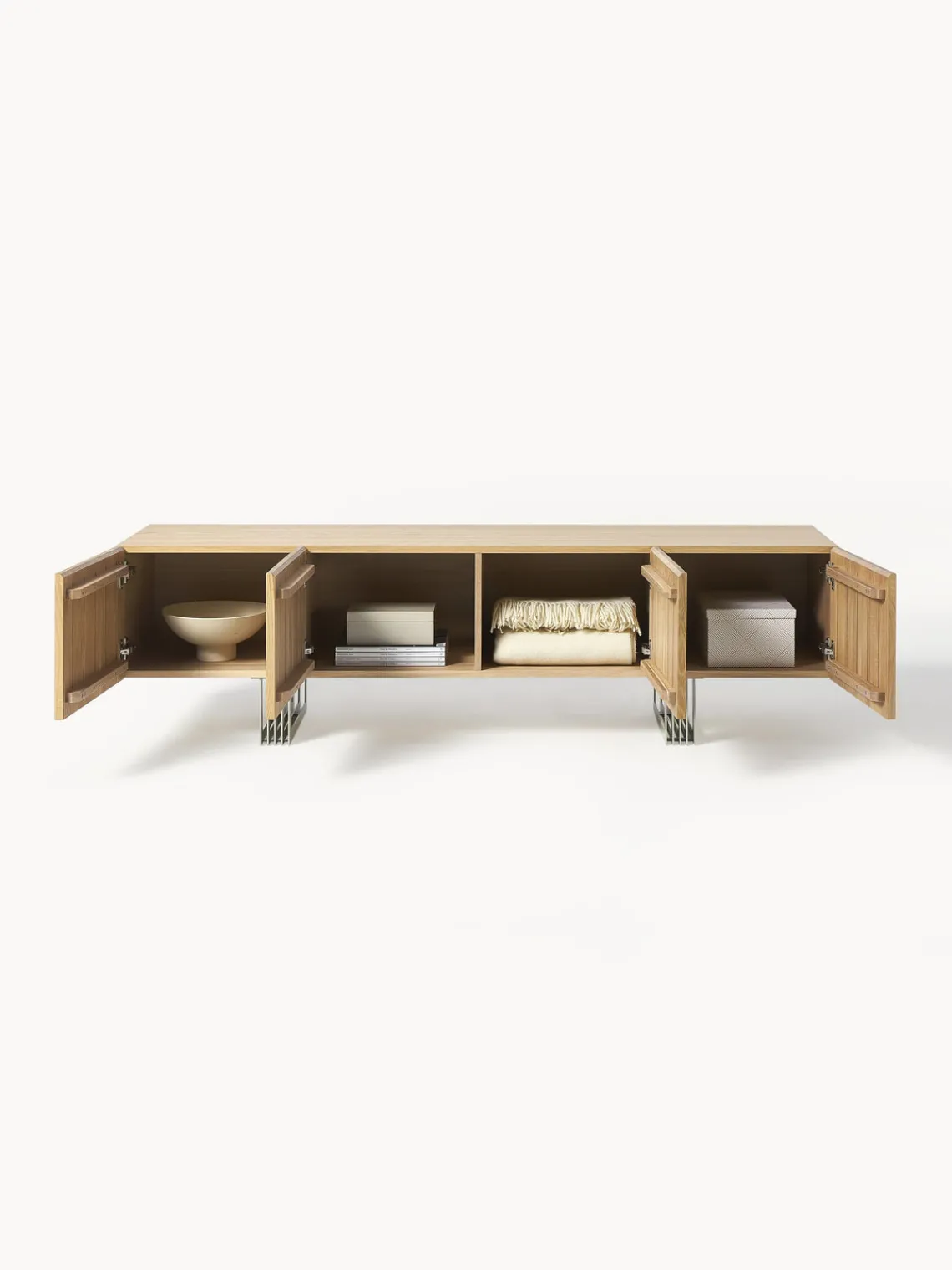 Westwing Collection Aparador de madera Ross^ Muebles De Tv|Muebles De Tv