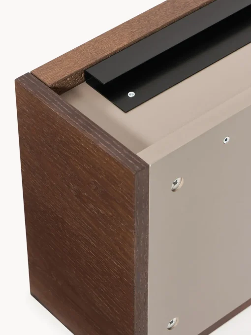 Westwing Collection Aparador de pared de madera Larsen^ Mesas Consola|Consolas