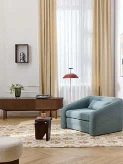 Westwing Collection Aparador grande con frente acanalado Calary