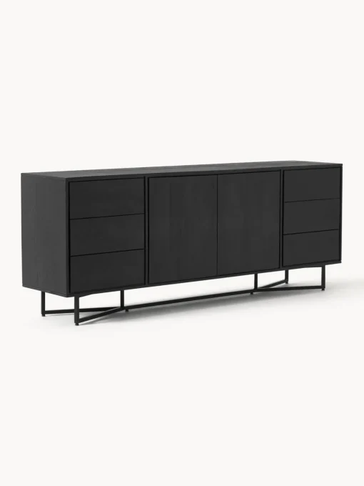 Westwing Collection Aparador grande de madera de mango Luca