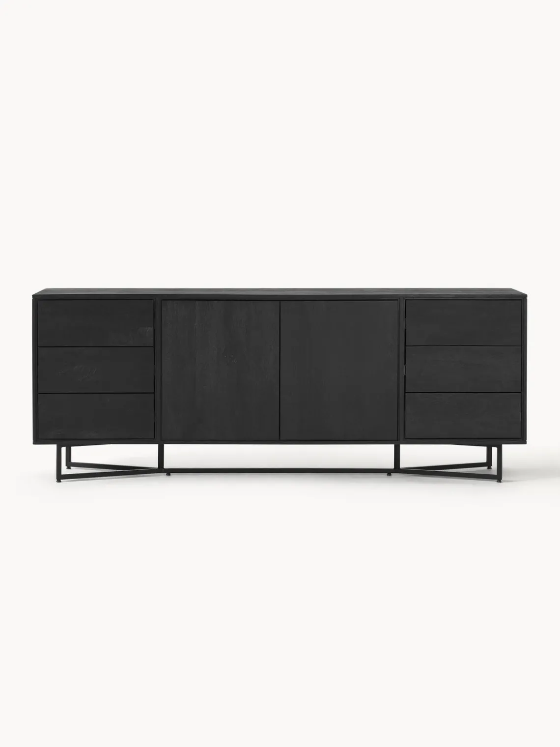 Westwing Collection Aparador grande de madera de mango Luca