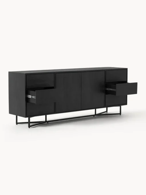 Westwing Collection Aparador grande de madera de mango Luca