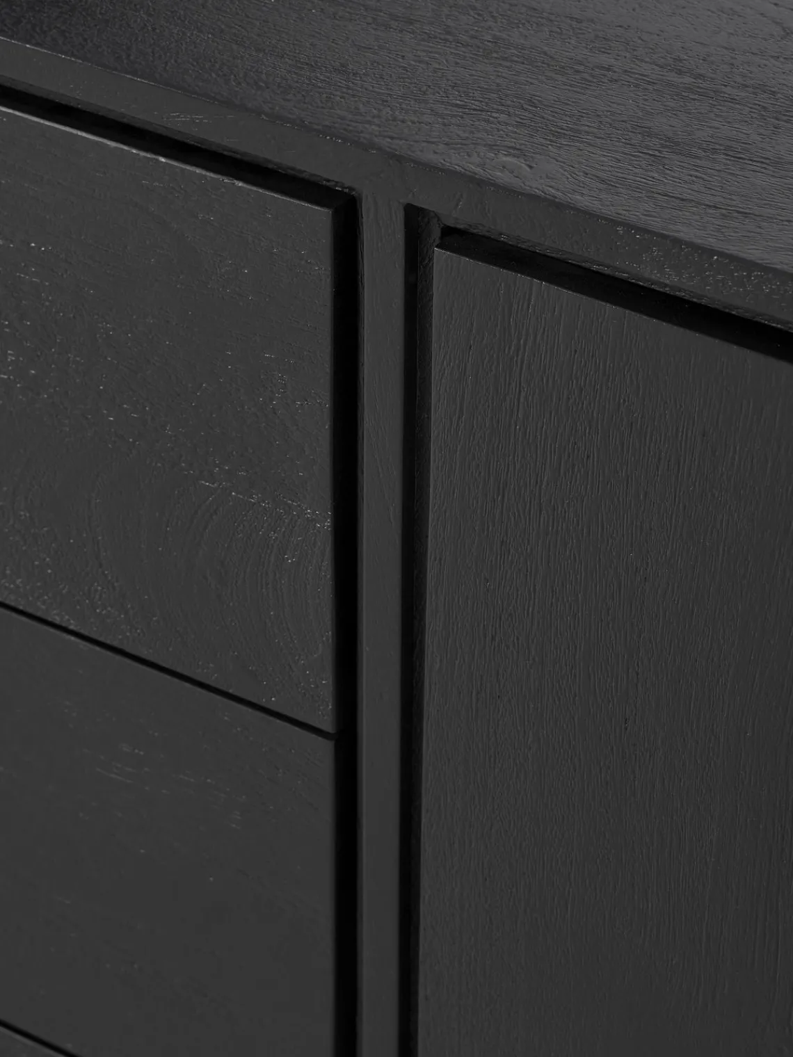 Westwing Collection Aparador grande de madera de mango Luca