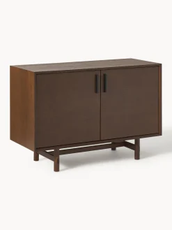 Westwing Collection Aparador pequeño de madera de roble Diana