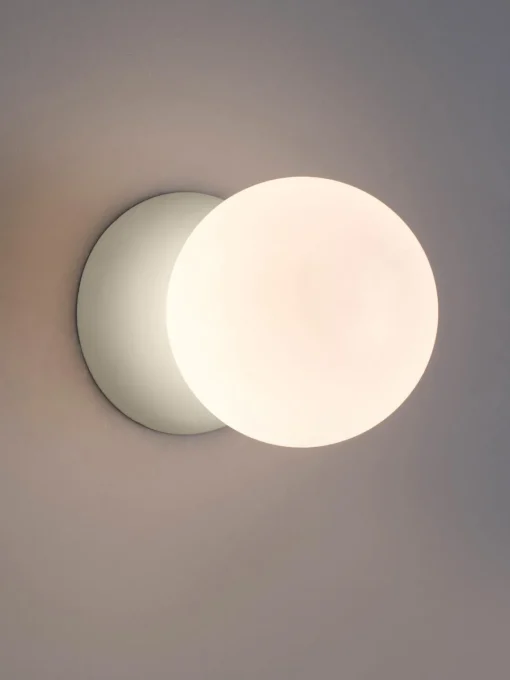 Nova Luce Aplique / Plafón pequeño de hormigón y vidrio Zero^ Apliques|Lámparas De Techo