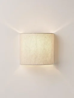 Westwing Collection Aplique de lino Ron