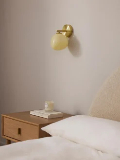 Westwing Collection Aplique de vidrio opalino Josie