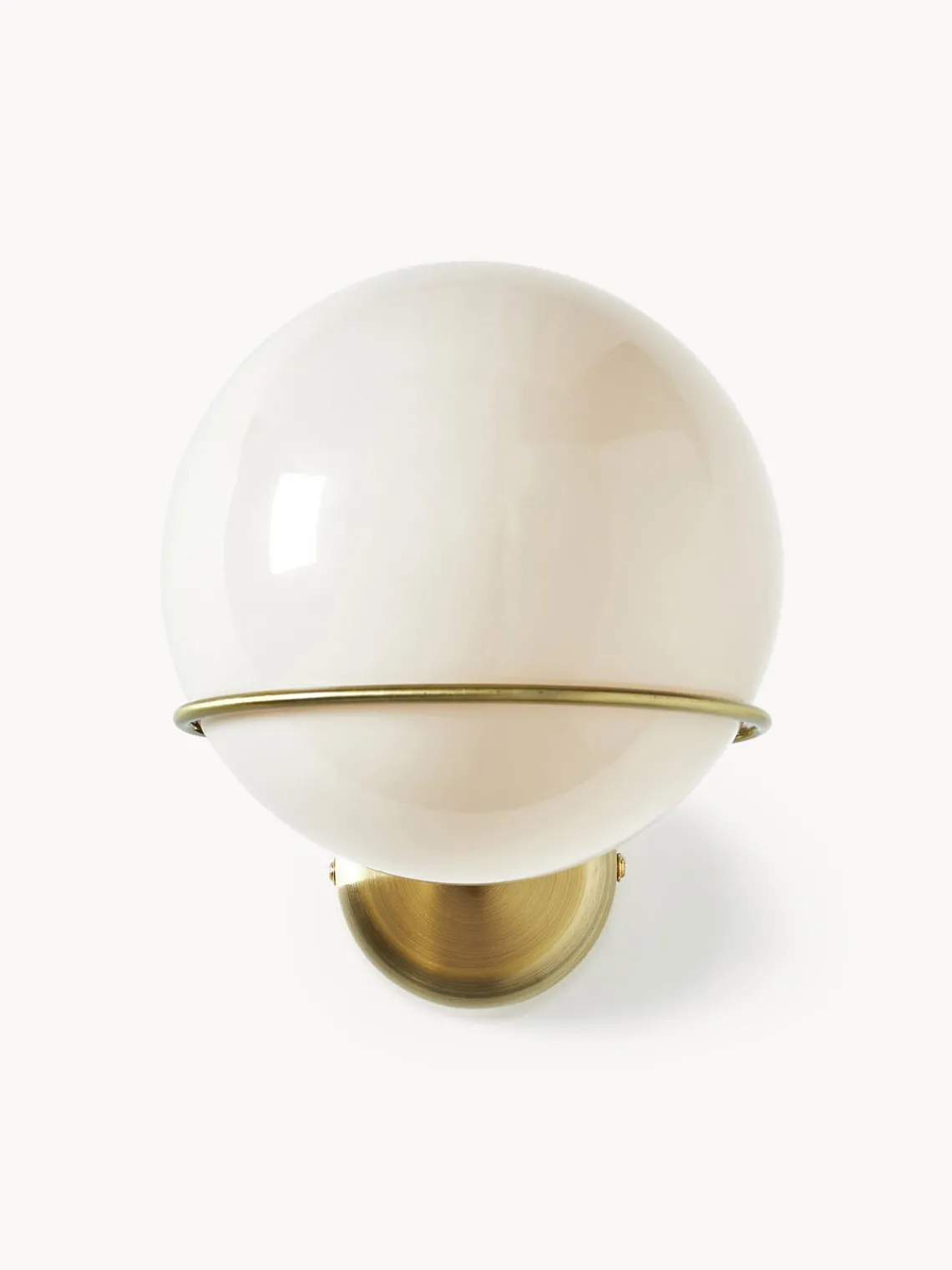 Westwing Collection Aplique esferico de vidrio Carey