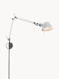 Artemide Aplique grande orientable Tolomeo Micro, con enchufe