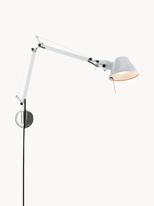 Artemide Aplique grande orientable Tolomeo Micro, con enchufe