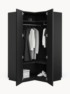 Westwing Collection Armario esquinero modular Leon, 2 puertas (115 cm)