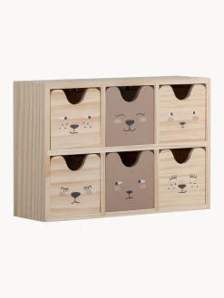 Niños Bloomingville Mini Armario infantil de madera de pino Calle
