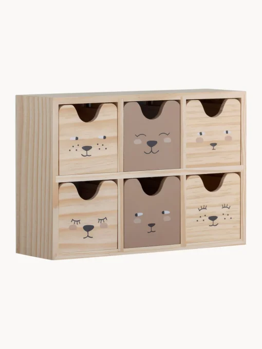 Niños Bloomingville Mini Armario infantil de madera de pino Calle