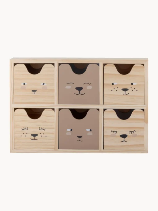 Niños Bloomingville Mini Armario infantil de madera de pino Calle