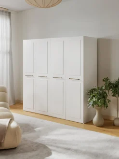 Westwing Collection Armario modular Charlotte, An 200 cm, variantes diferentes^ Armarios Empotrados|Armarios Modulares