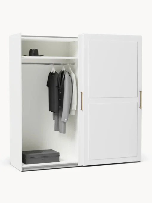 Westwing Collection Armario modular con puertas correderas Charlotte, 200 cm, variantes diferentes