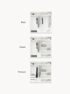 Westwing Collection Armario modular con puertas correderas Charlotte, 200 cm, variantes diferentes