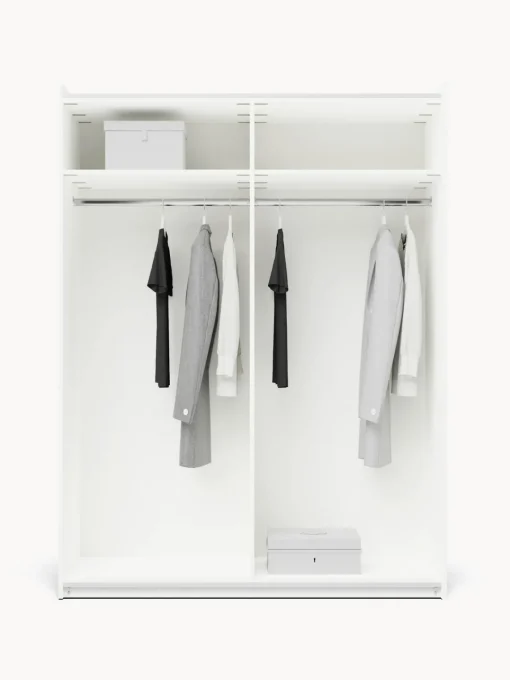 Westwing Collection Armario modular Simone, 2 puertas correderas (150 cm), diferentes variantes^ Armarios Con Puerta Corredera|Armarios Modulares