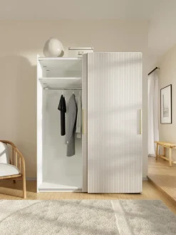 Westwing Collection Armario modular Simone, 2 puertas correderas (150 cm), diferentes variantes^ Armarios Con Puerta Corredera|Armarios Modulares