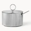 GEORG JENSEN Azucarero de acero inoxidable con cuchara Bernadotte