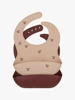 Konges Slojd Baberos de silicona Bib, 2 uds.^Niños Manteles Individuales Y Baberos|Decoración Infantil