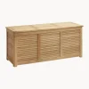 Cinas Baúl de madera de teca Storage