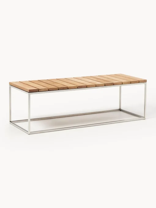 Jan Kurtz Banco de jardín de madera de teca Lux
