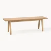 Rowico Home Banco de madera de roble Melfort^ Bancos|Bancos