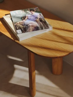 Westwing Collection Banco de madera Waikiki, tamaños diferentes