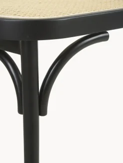 Westwing Collection Banco madera con tejido vienés Franz