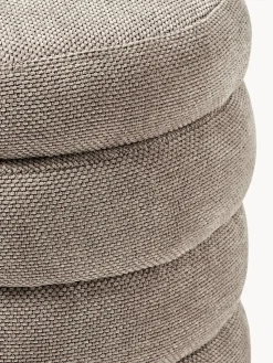 Westwing Collection Banco pequeño tapizado con espacio de almacenamiento Alto