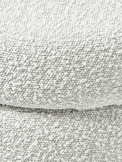 Westwing Collection Banco pequeño tapizado en tejido bouclé con espacio de almacenamiento Alto