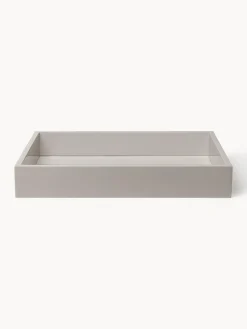 Westwing Collection Bandeja brillante Hayley, 33 cm^ Jarrones|Bandejas Decorativas