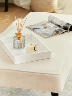 Westwing Collection Bandeja brillante Hayley, 33 cm^ Jarrones|Bandejas Decorativas