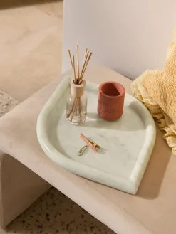 Westwing Collection Bandeja decorativa de mármol Maba^ Bandejas Decorativas|Jarrones