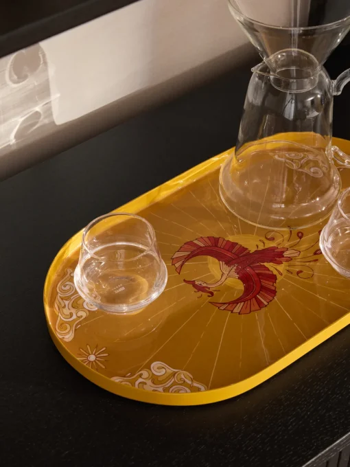 Westwing Collection Bandeja decorativa Mystic, 40 cm^ Bandejas Decorativas|Decoración