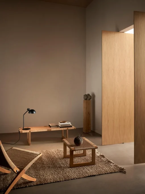 Carl Hansen & Søn Bando con asiento tejido a mano BH0489^ Bancos|Bancos